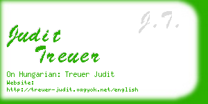 judit treuer business card